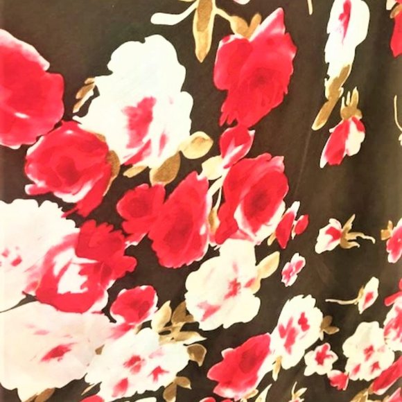 EUC Talbot's Floral Silk Dress - Picture 3 of 3